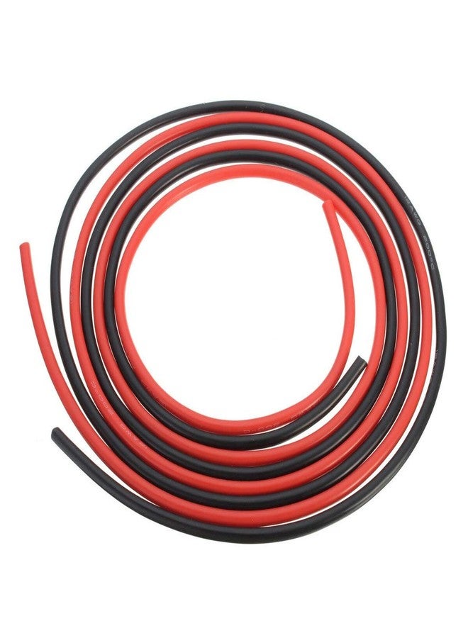INVENTO 1mtr 16 AWG High Durability 35A Tinned Copper Silicone Wire Red & Black 3mm Dia High Temperature for DIY - Image 3